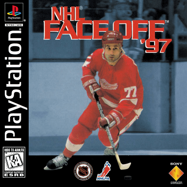 NHL FaceOff 97 box art for Playstation